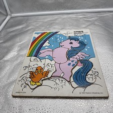Playskool My Little Pony Sprinkles And Duck Puzzle 1984 Vintage