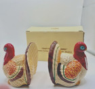 VTG Russ Traditional Trimmings Ceramic Turkey Salt & Pepper Shakers/Orig. Box — photo 10