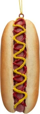 Hotdog Christmas Tree Ballpark Food Ornament