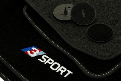 SPORT Velour Fußmatten Satz für BMW 3 E90 / E91 (2004-2013) - Passgenau