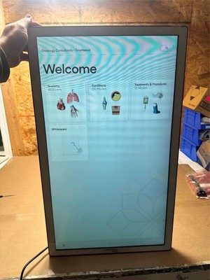 Context Media Health 32'' Medical Dr's Office Display Interactive Anatomy Tablet
