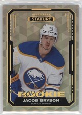 2021-22 Upper Deck Stature Rookies Design Variant 48/65 Jacob Bryson #131 1q2