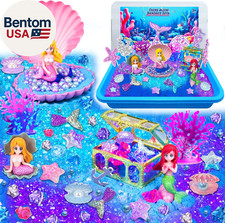 Sensory Bins for Toddlers,Sensory Toys Play Sand Art Kit with Sandbox  Sand Cas