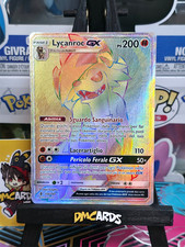 Pokemon Lycanroc Gx 156/145 | Guardiani Nascenti GRI Italiano | Exc/Near Mint