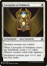 MTG Cartouche of Solidarity 007/269 The List Amonkhet Common NM/M