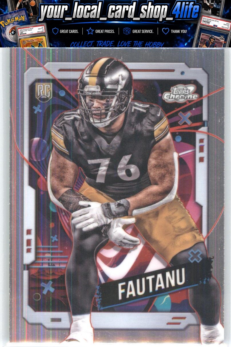 Troy Fautanu Topps Cosmic Chrome #181 Base