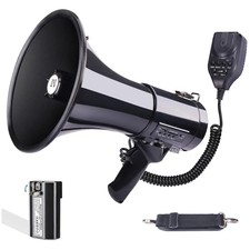 50W Bluetooth Megaphone Speaker w/ Rechargeable Battery