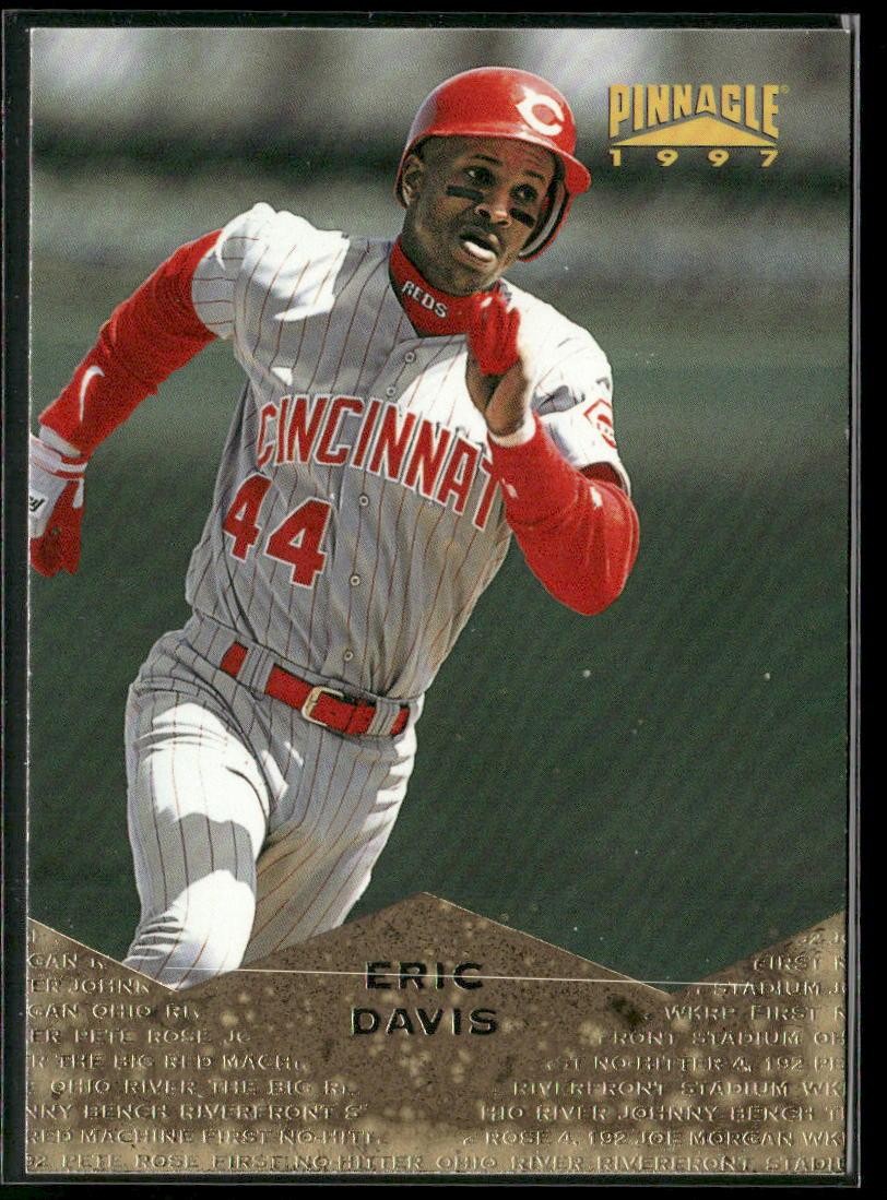 1997 Pinnacle #6 Eric Davis