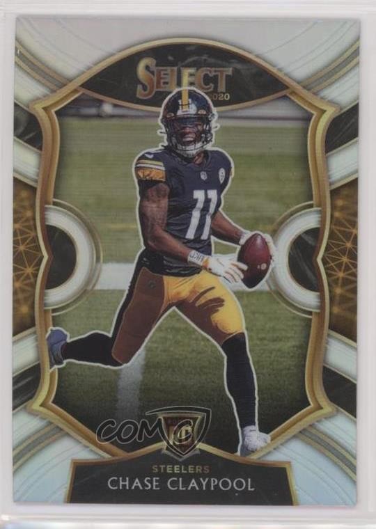 2020 Panini Select Concourse Silver Prizm Chase Claypool #70 7iu