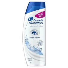 Head and Shoulders Classic Clean 2-in-1 Anti-Dandruff Shampoo Conditioner 8.45Oz