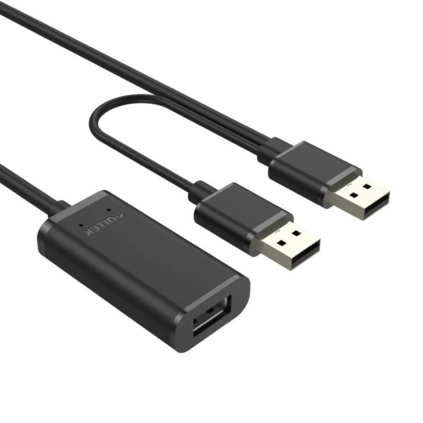 Unitek Noir Y-279 Câble Usb Usb 2.0 20 M 2 X Usb A Usb A - Neuf - Image 2