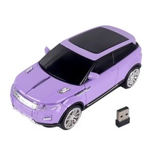 Car Mouse Mini Small Cool SUV Car Shaped Wireless Mouse Portable 2.4GHz Optic...