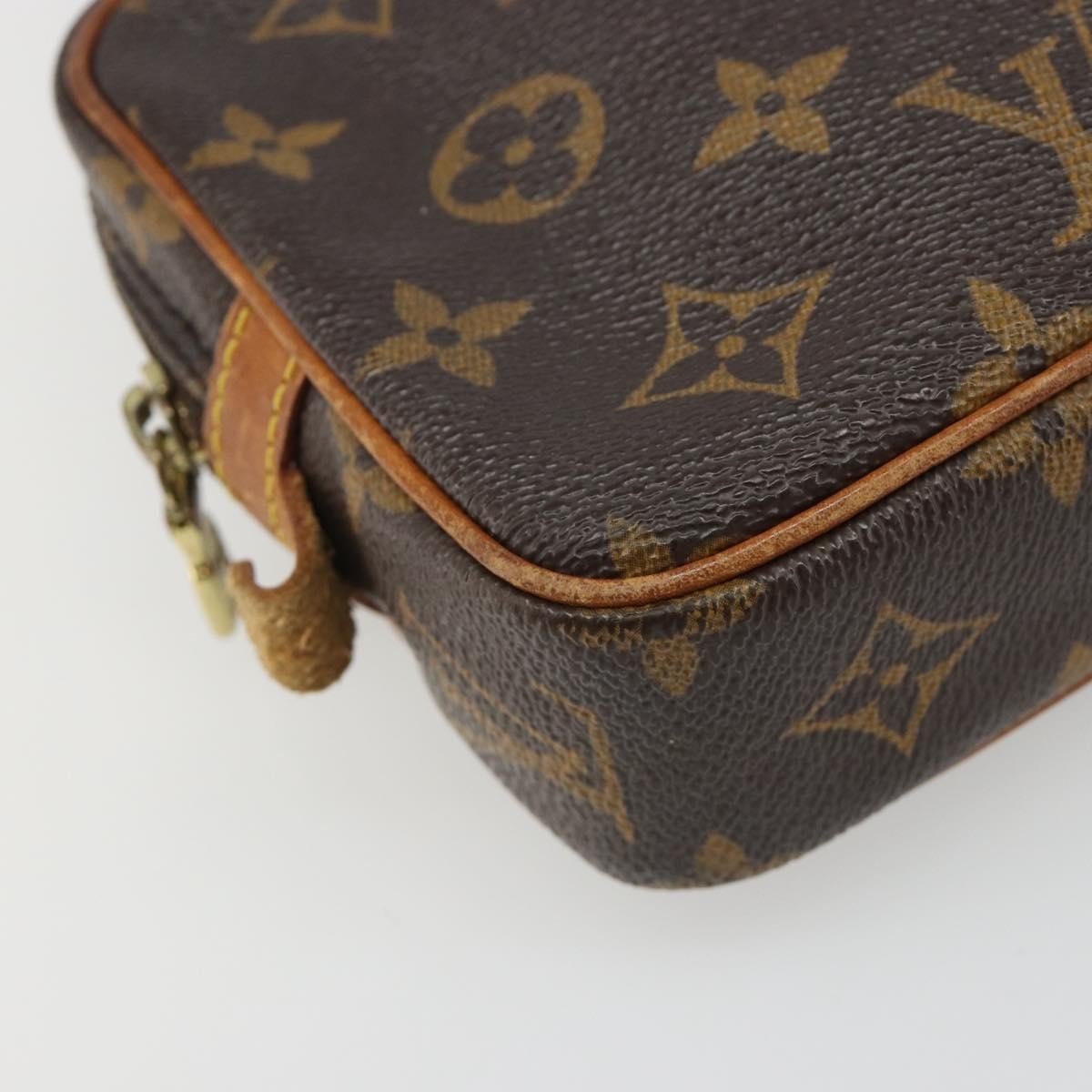 Louis Vuitton Pochette Marly Bandouliere Monogram Canvas Brown Shoulder Bag — image 9
