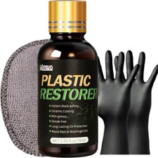 Plastic Restorer for Cars, Black Trim Car 1Pcs