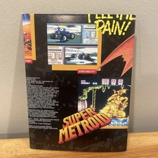 Star Fox Nintendo Power Club 1993 Poster Insert Super Nintendo SNES