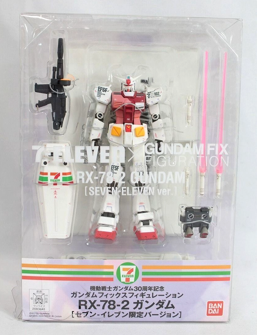 Gundam 30th Anniv. Limited FIX FIGURATION RX-78-2 Seven-Eleven