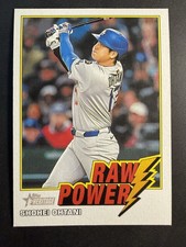 Shohei Ohtani 2026 Topps Heritage Raw Power SP #RP-SO Dodgers