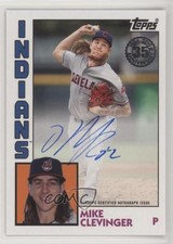 2019 Topps 1984 Topps Baseball Auto Mike Clevinger #84A-MCL Auto 0a1