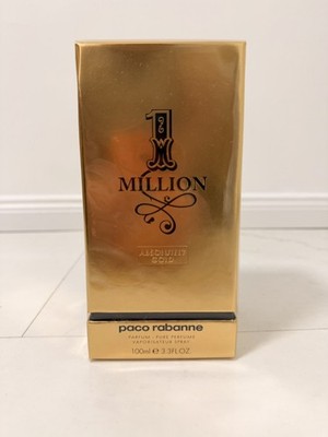 PACO RABANNE 1 MILLION ABSOLUTELY GOLD   100ML   PARFUM   EDP   NEU   RARITÄT 