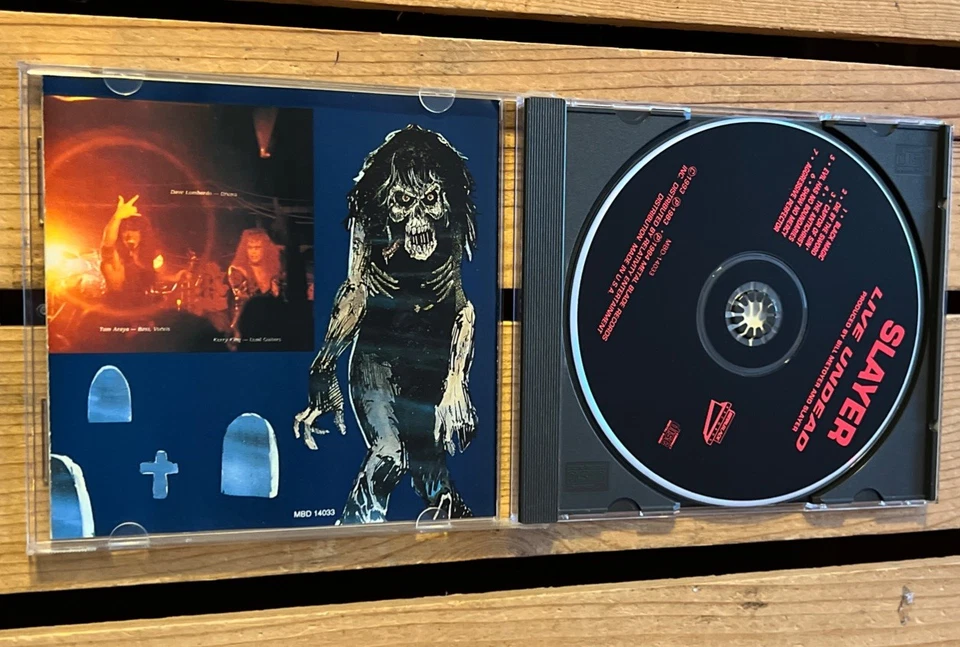 Slayer - Live Undead CD Metal Blade Records MBD-14033 RARE - Image 2 of 4