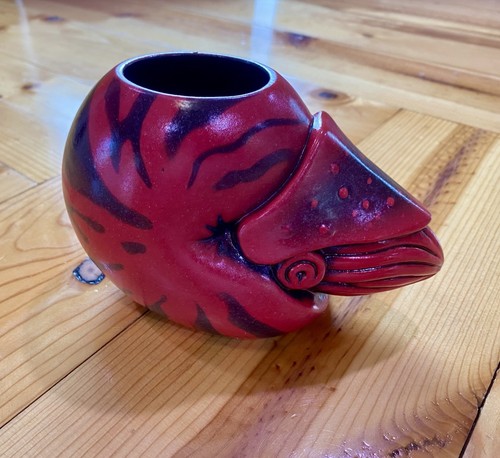 Munktiki Red Nautilus Bar Mug 2016 # 87-100 Limited Edition