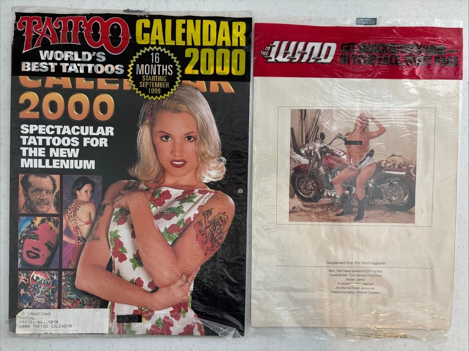 7 Motorcycle Culture Magazines: Biker, Outlaw Biker, Super Cycle, Tattoo 1989-99 - Image 2 of 4