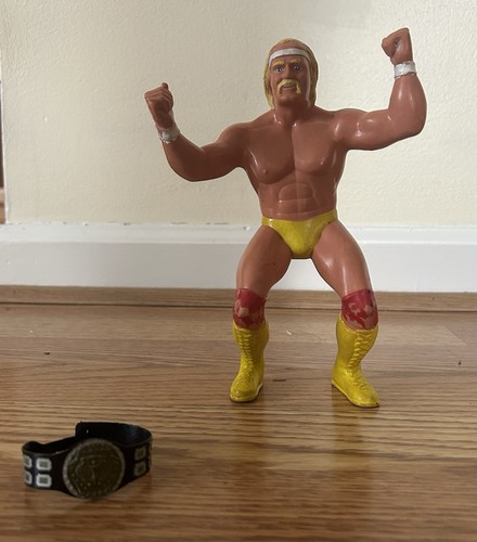 Hulk Hogan WWF 8 Wrestling Superstars 1984 LJN Tit...