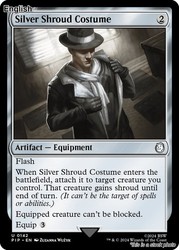 Silver Shroud Costume #142 Universes Beyond: Fallout