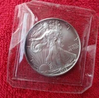 2009 American Silver Eagle 1 Oz Coin Sealed in Plastic Envelope