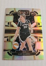 2024 Panini Select WNBA - Concourse Silver Prizm #22 Kate Martin (RC)