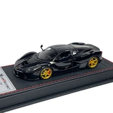 BBR Models Deluxe 1/43 Ferrari 'La Ferrari' Daytona Black ltd... Action Figure Car