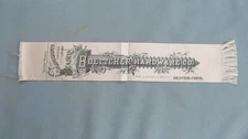 Rare Boettcher Hardware Company Denver Colorado Advertising Silk Book Mark
