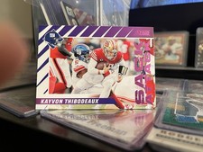 Panini 2024 Score Sack Attack Purple Kayvon Thibodeaux #7 New York Giants Card