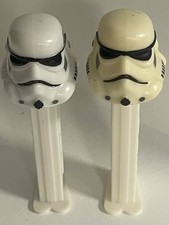 Vintage PEZ Dispenser Star Wars Clone Storm lot patent 4966305 Hungary Slovenia