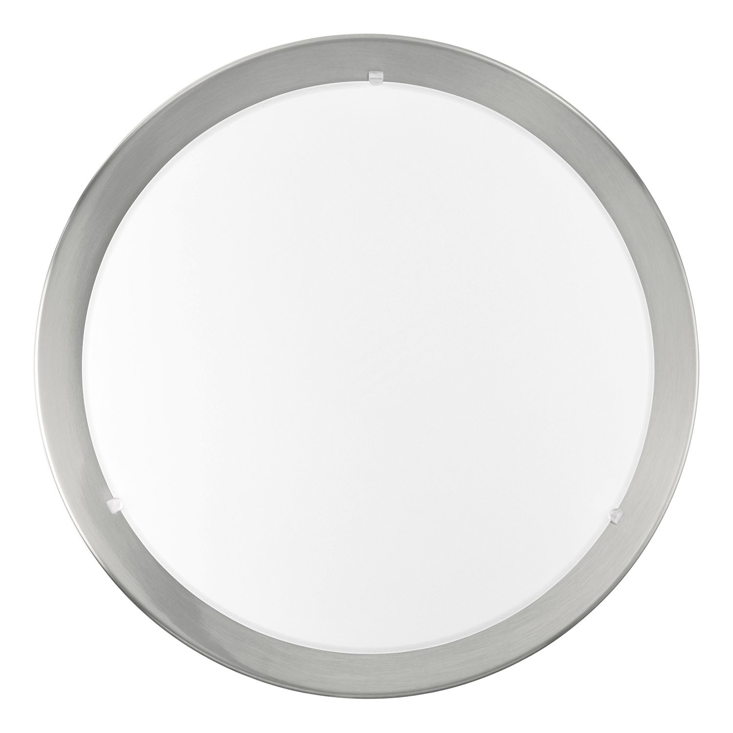 Offerta Plafoniera Planet 1 Luce E27 Nichel Satinato - Disponibile