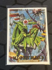2024 SkyBox Marvel Masterpieces 92 Platinum Nightmare #61 Leather