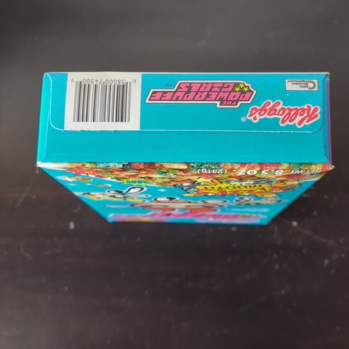 Powerpuff Girls Cereal Box Limited Edition Unopened Cartoon Network Kellogg's - Picture 6 of 10