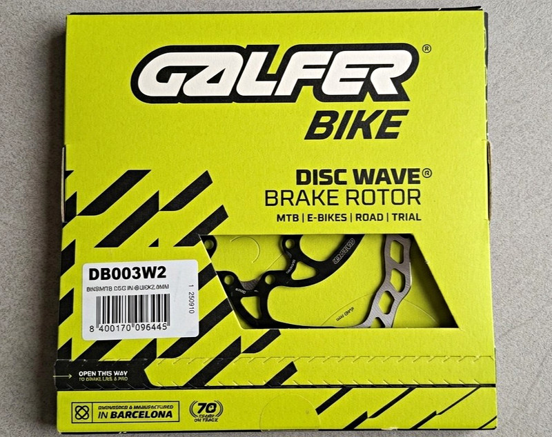 Galfer Disc Wave Brake Rotor Brand New