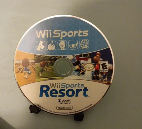 Wii Sports + Wii Sports Resort 2 in 1 - Nintendo Wii (Disc Only)