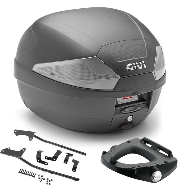 Givi B29NT Koffer 29LT Schwarz Mit Montagesatz Benelli Leoncino 800 2024 2025-image