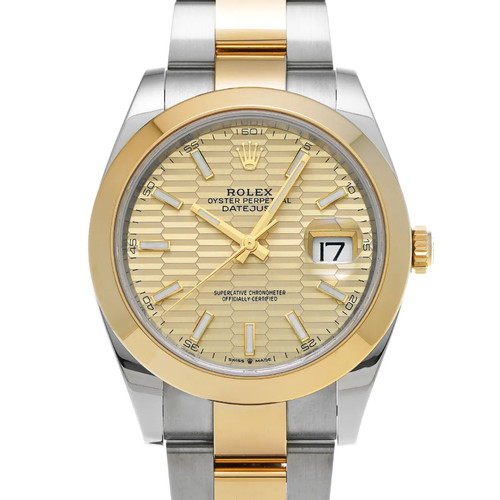 Rolex Datejust 41 126303 41mm Stainless Steel Champagne Wristw...