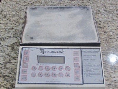 Sterling Model 825 50-lb. Capacity Digital Counting Scale! For Parts/Repair!