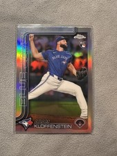 2025 Topps Chrome #47 Adam Kloffenstein Refractors Toronto Blue Jays Rookie