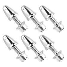 ZOWZEA 6 Pack RC Propeller Adapter, 4mm Motor Shaft Aperture to 6mm Output Ax...
