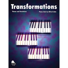 SCHAUM Transformations theme-variations Educational Piano Series Softcover
