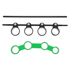 2 Pcs Guitar Finger Stretcher Expansion Tool Extensor Bands Training Aids