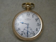 Ball- Official Standard- B607093- 25 Years- 1922- Runs- Openface- Pocket Watch