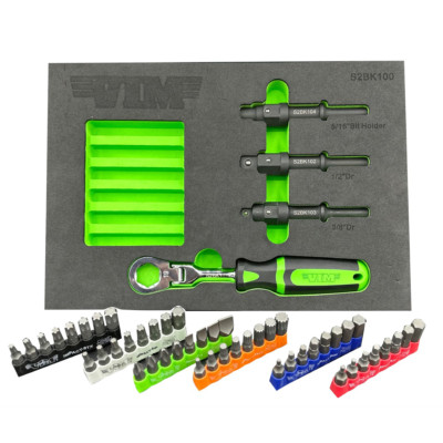 VIM 52 PC SHAKE 2 BREAK KIT WITH IMPACT BITS