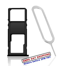 NEW SIM and Memory Card Tray Holder SIM Card Pin for Samsung Galaxy A21 SM-A215U