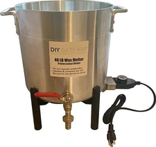 Super Large 35 LB Wax Melter for Candle Making: Electric Wax Melting Pot